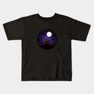 Halloween - Dracula Castle Kids T-Shirt